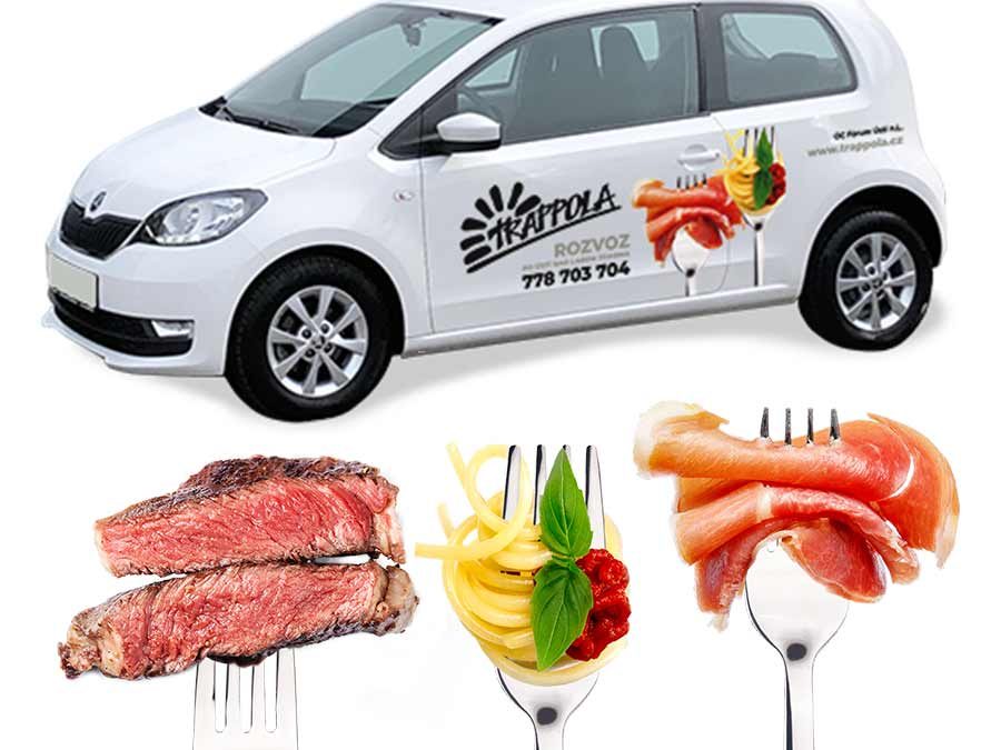 rozvoz jídel trappola